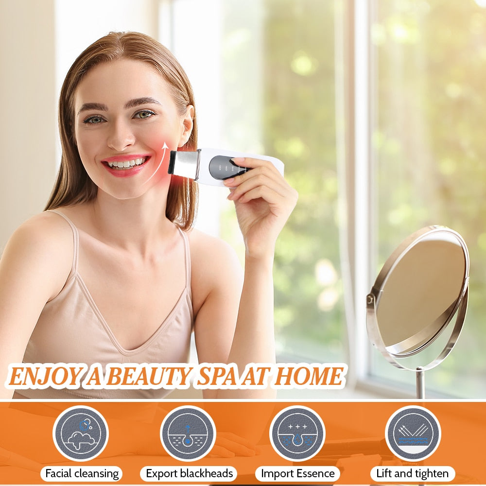 Ultrasonic Face Skin Scrubber - My Store