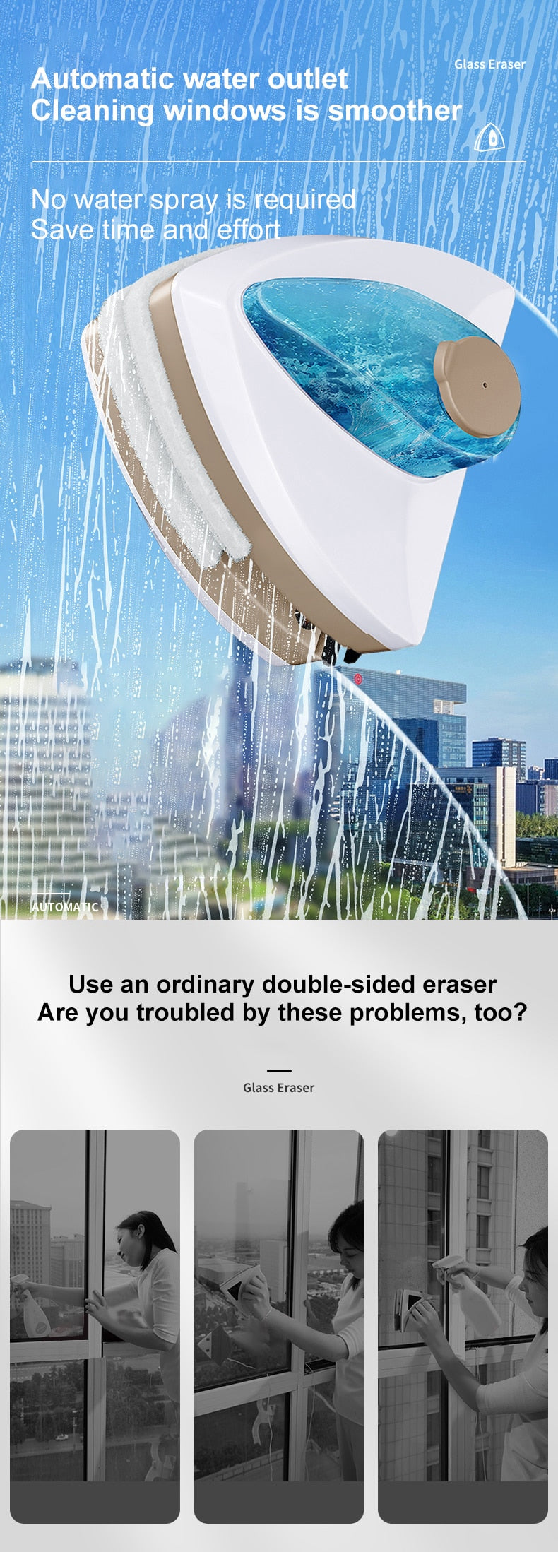 Magnetic Glass Window Cleaning Tool - My Store