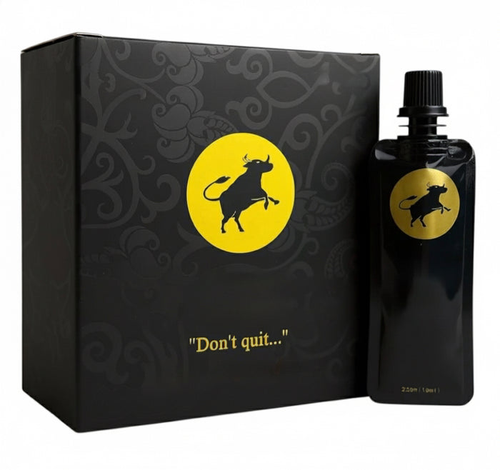 Black Bull Extreme packaging and pouch